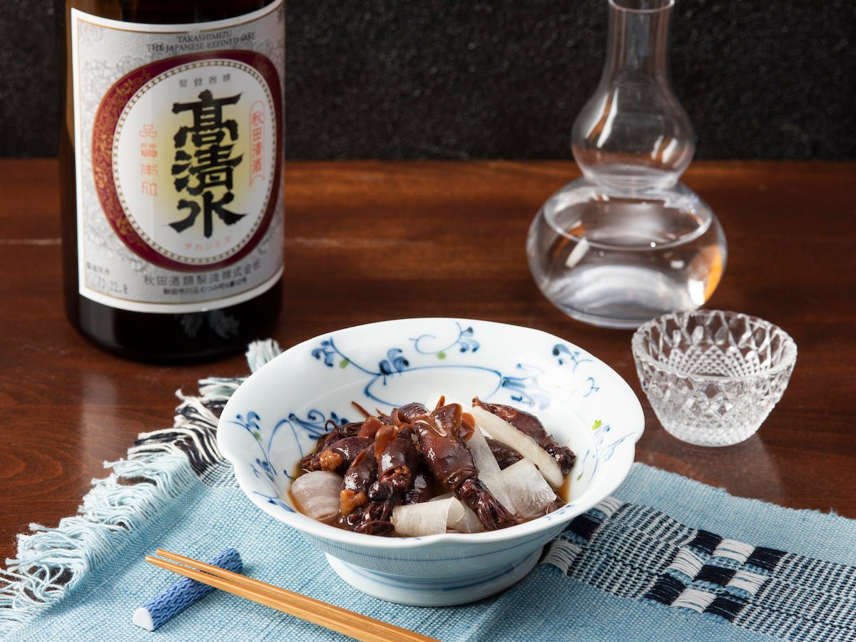 高清水 本醸造にぴったりの缶つま簡単レシピ「ホタルイカと大根のマリネ」 - ROJI日本橋 ONLINE STORE