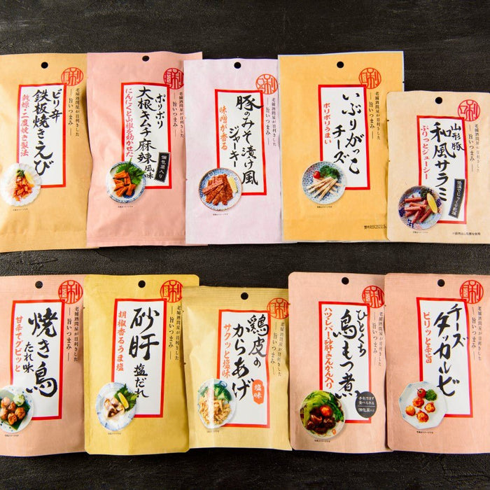 「老舗酒問屋が目利きした旨いつまみ」シリーズ開発秘話 - ROJI日本橋 ONLINE STORE