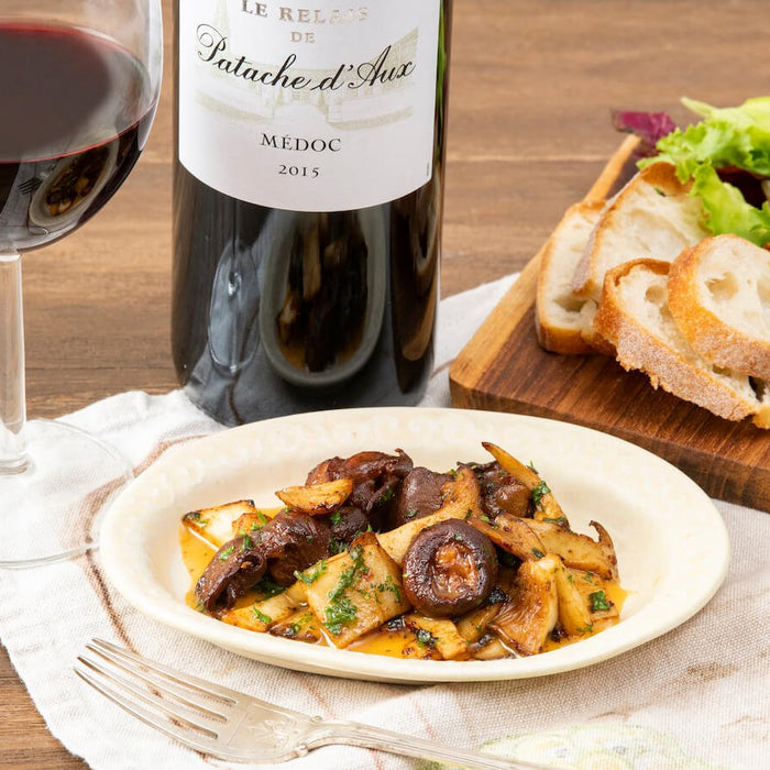 缶つまで作るワインに合う簡単レシピ「マルチョウとエリンギのソテー」 - ROJI日本橋 ONLINE STORE