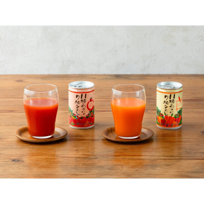 【送料込み】【東京都】11種のやさいと7種のくだものジュース詰合せセット - ROJI日本橋 ONLINE STORE