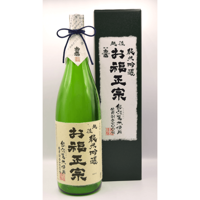お福正宗 純米吟醸 越淡麗米使用 1800ml - ROJI日本橋 ONLINE STORE