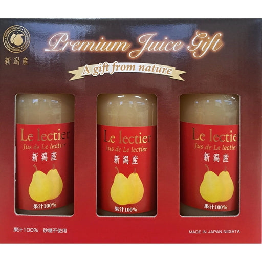 【送料込み】【新潟県】ルレクチェジュース180ml×3本プチギフト - ROJI日本橋 ONLINE STORE