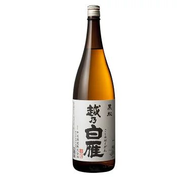 中川酒造 越乃白雁 黒松 1.8L - ROJI日本橋 ONLINE STORE