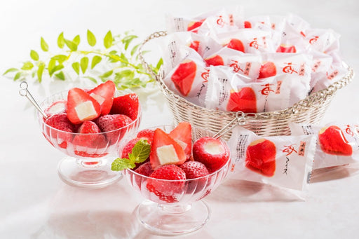 【送料込み】【大阪府】春摘み苺アイス(20個) - ROJI日本橋 ONLINE STORE