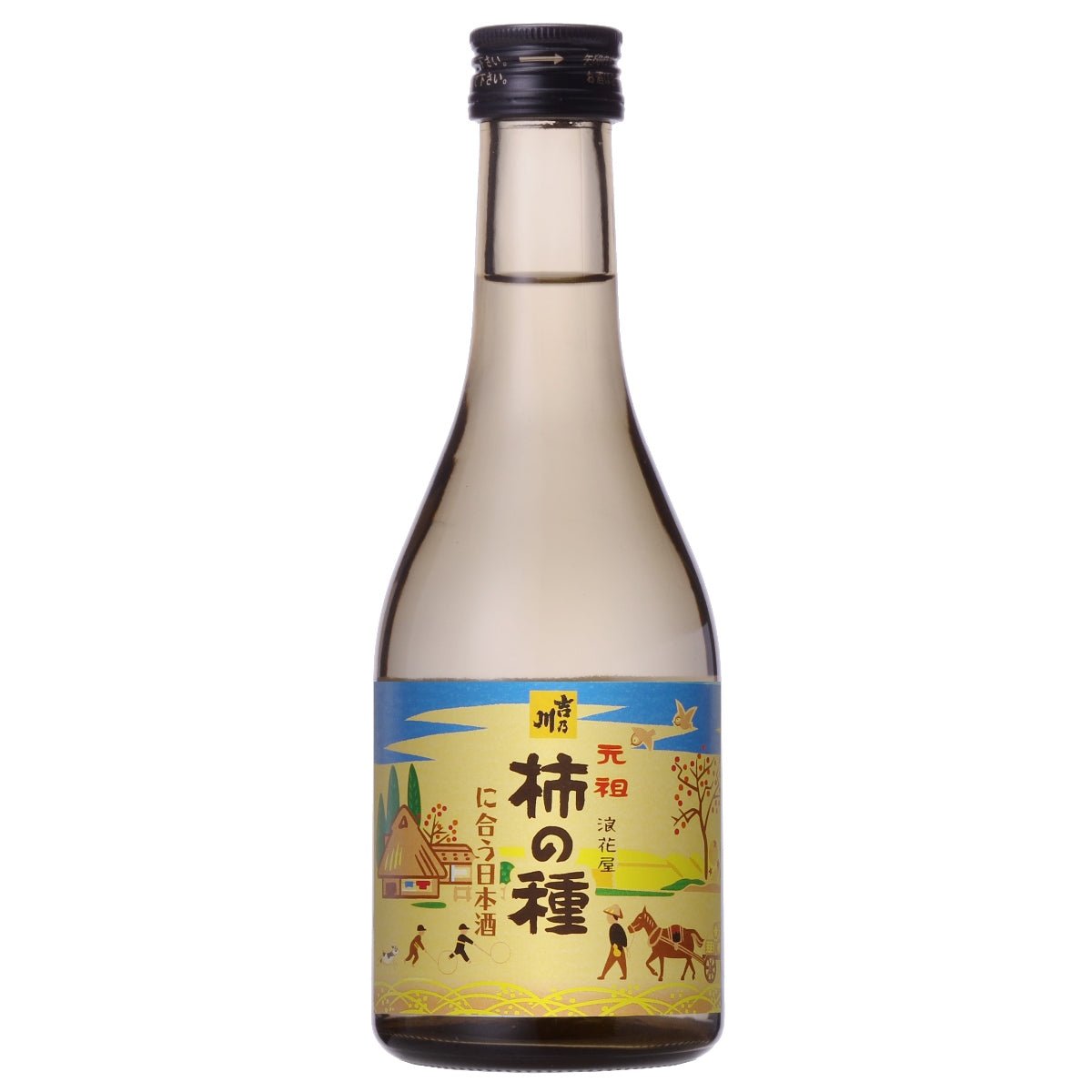 吉乃川 浪花屋の柿の種に合う日本酒 300ml – ROJI日本橋 ONLINE STORE