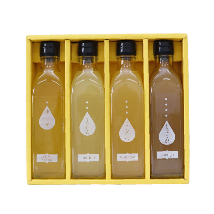 【送料込み】【高知県】国産シロップ4本ギフトセット - ROJI日本橋 ONLINE STORE