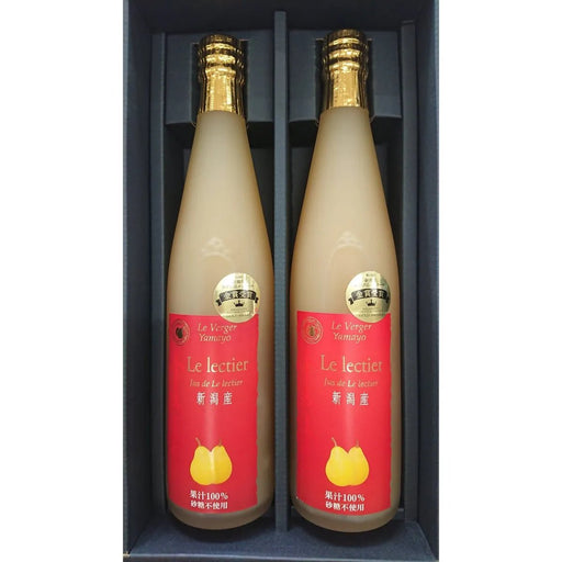 【送料込み】【新潟県】ルレクチェジュース500ml×2本ギフト - ROJI日本橋 ONLINE STORE