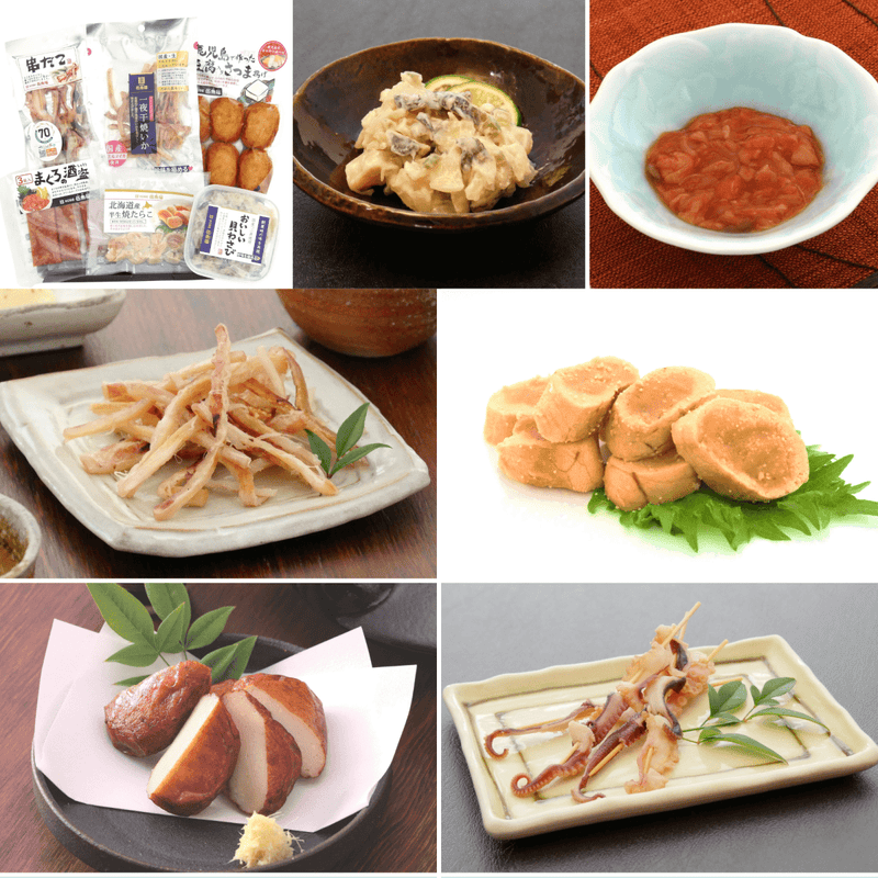 【送料込み】【兵庫県】伍魚福 日本酒にあうおつまみ6品セット - ROJI日本橋 ONLINE STORE