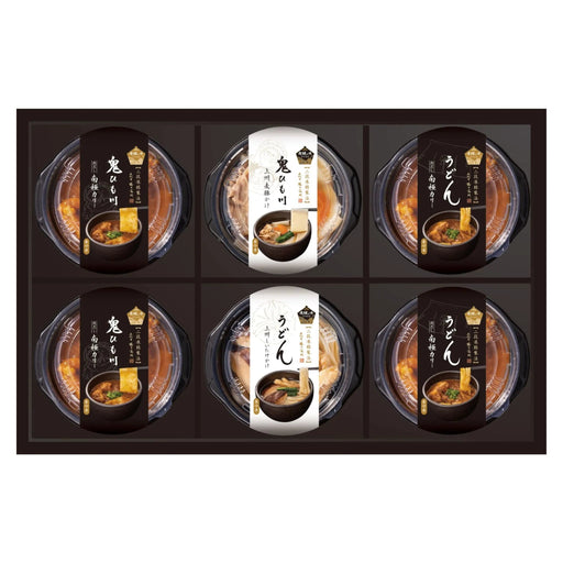 【送料込み】【群馬県】花山うどん 老舗のうどん味くらべ 6食詰合せ - ROJI日本橋 ONLINE STORE