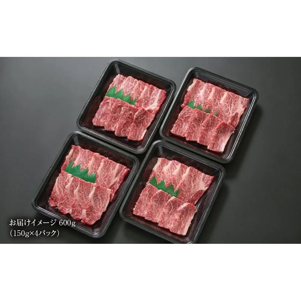カルビ出品 送料込み】【岐阜県】飛騨牛 カルビ焼肉 600g （MZ005） - 肉・ハム