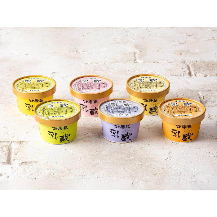 【送料込み】【北海道】「乳蔵」北海道アイスクリーム6種6個 - ROJI日本橋 ONLINE STORE