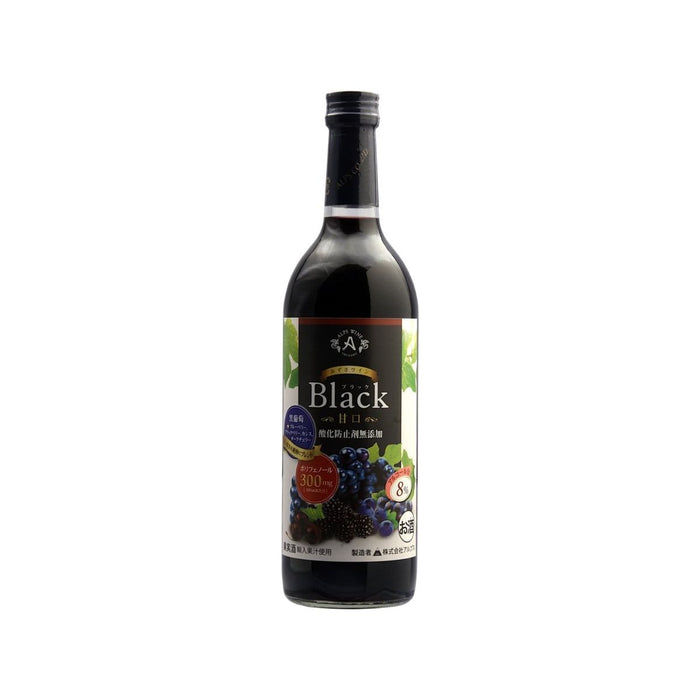 アルプス あずさワイン ブラック 甘口赤 720ml - ROJI日本橋 ONLINE STORE