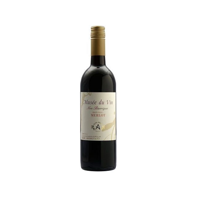 アルプス ミュゼドゥヴァン 松本平メルローノンバリック赤 750ml - ROJI日本橋 ONLINE STORE