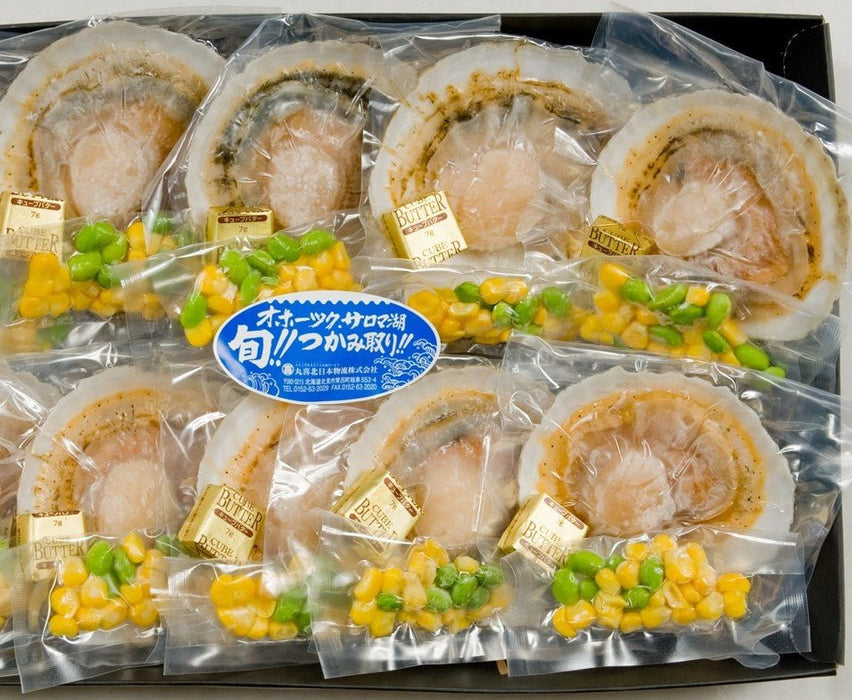 【送料込み】【北海道】オホーツク産帆立片貝セット8枚入り≪7~12月限定≫ - ROJI日本橋 ONLINE STORE