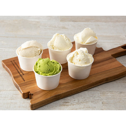 醍醐桜 岡山県産 恋するジャージージェラートC(ゴールデンミルク120ml×4個、緑茶・作州黒豆きなこ・黒文字・瀬戸内レモン120ml×各2個) - ROJI日本橋 ONLINE STORE