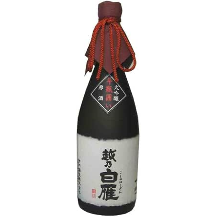 中川酒造 越乃白雁 大吟醸斗瓶囲い 720ml