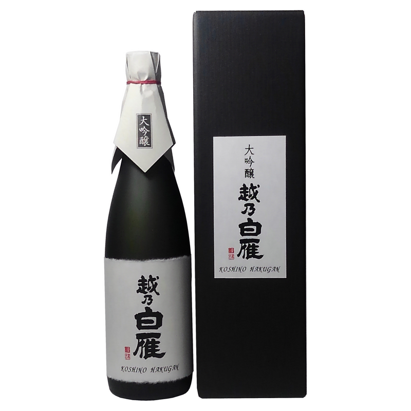 中川酒造 越乃白雁 大吟醸 越淡麗 720ml