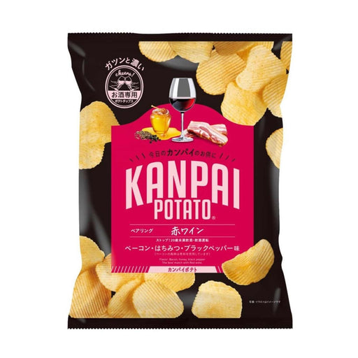 KANPAI POTATO 赤ワイン専用(べーコン・はちみつ・ブラックペッパー味) 1袋 - ROJI日本橋 ONLINE STORE