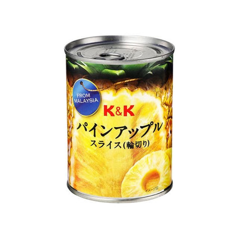 【セール品】K&K マラヤパイン スライス ラベル缶　3号缶 - ROJI日本橋 ONLINE STORE