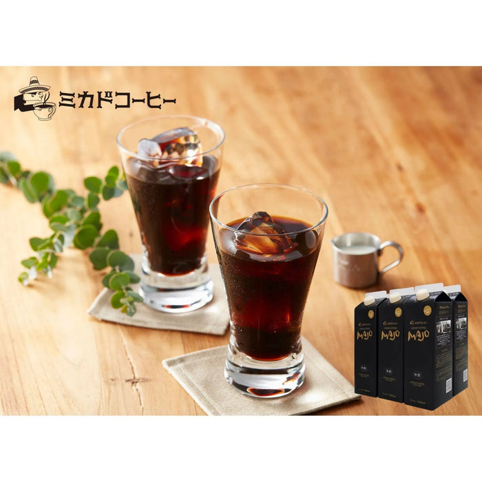 【送料込み】【長野県】ミカド珈琲 MAJOリキッドコーヒー無糖6本 - ROJI日本橋 ONLINE STORE