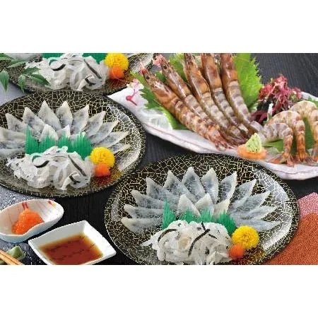 【送料込み】【山口県】とらふくと車海老の福刺し詰合せ - ROJI日本橋 ONLINE STORE