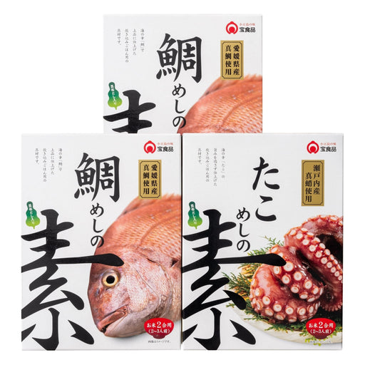 【送料込み】【愛媛県】鯛めし・たこめしの素詰合せ - ROJI日本橋 ONLINE STORE