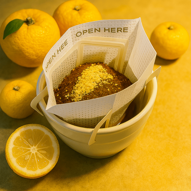 【送料込み】SOUTH HORIZON 高知ゆずコーヒー5袋×2飲み比べ(マイルド・ビター)≪北海道・沖縄・離島配送不可≫ - ROJI日本橋 ONLINE STORE