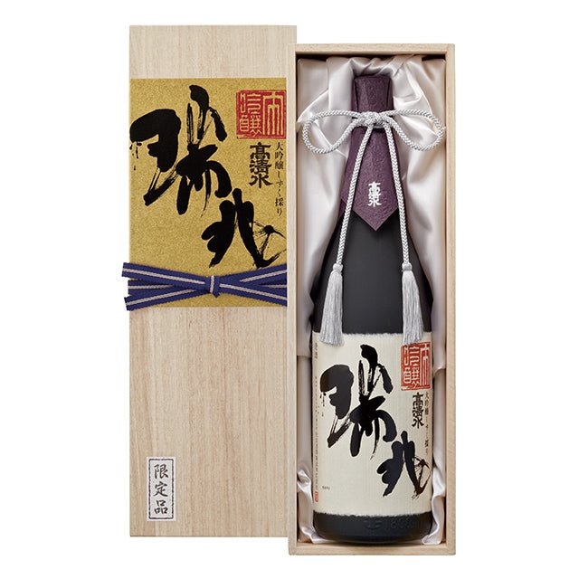 大吟醸「瑞兆」 1800ml - ROJI日本橋 ONLINE STORE