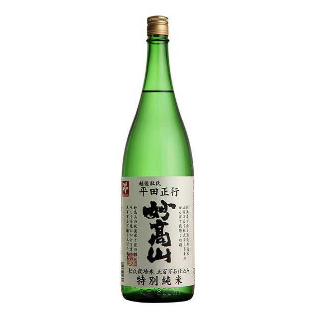 杜氏栽培米仕込 純米吟醸 妙高山 1800ml - ROJI日本橋 ONLINE STORE