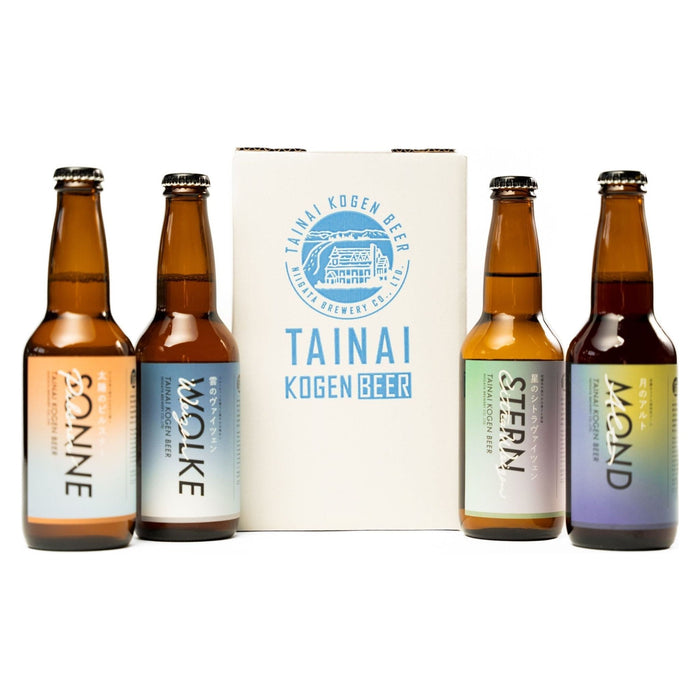 新潟ビール醸造 胎内高原ビール4種飲み比べ 330ml×4本セット - ROJI日本橋 ONLINE STORE
