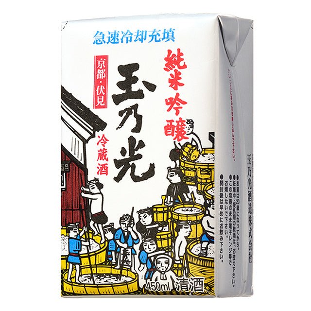 清酒 玉乃光 純米吟醸 冷蔵酒パック 450ml - ROJI日本橋 ONLINE STORE