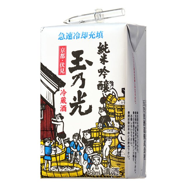 清酒 玉乃光 純米吟醸 冷蔵酒パック(呑口付) 450ml - ROJI日本橋 ONLINE STORE