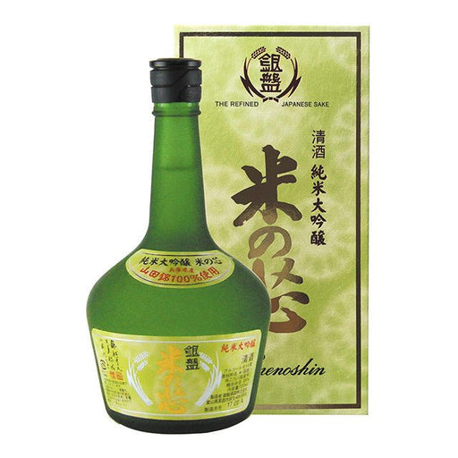 銀盤 純米大吟醸 米の芯 720ml - ROJI日本橋 ONLINE STORE