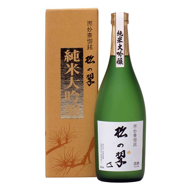 山本本家 神聖 純米大吟醸「松の翠」 720ml - ROJI日本橋 ONLINE STORE