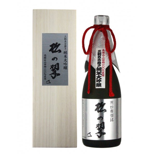 山本本家 純米大吟醸 松の翠 M-10 720ml - ROJI日本橋 ONLINE STORE