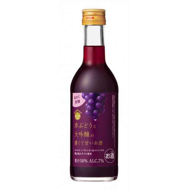 nenohi 赤ぶどうと大吟醸の濃くて甘いお酒 300ml × 12本 - ROJI日本橋 ONLINE STORE