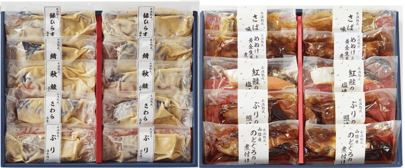 【送料込み】【鳥取県】氷温熟成 煮魚焼き魚セット10切 - ROJI日本橋 ONLINE STORE