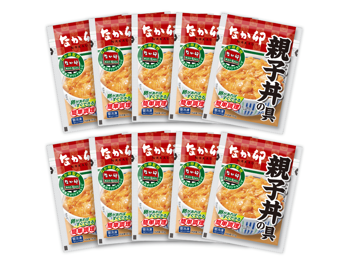 【送料込み】なか卯親子丼の具10食 - ROJI日本橋 ONLINE STORE