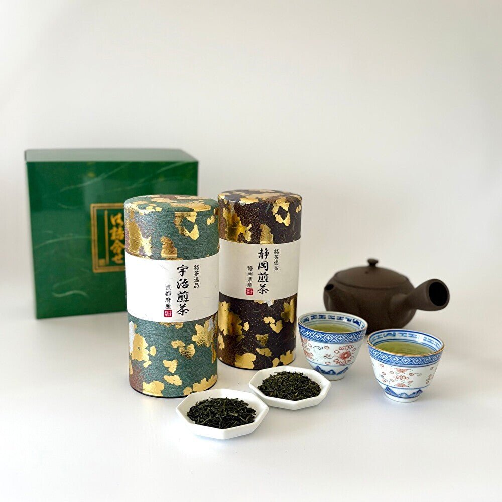 【送料込み】放香堂　産地銘茶詰合せ（宇治煎茶・静岡煎茶　各110ｇ） - ROJI日本橋 ONLINE STORE