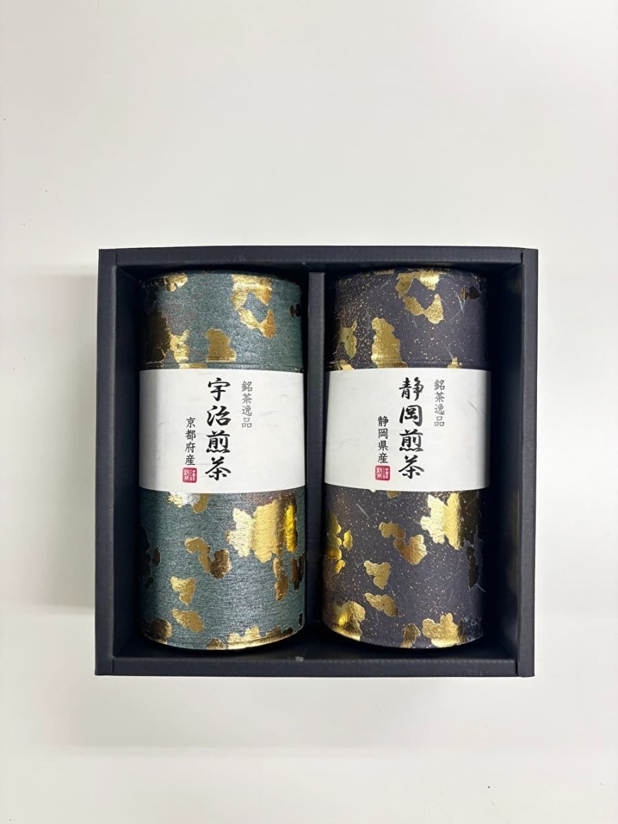 【送料込み】放香堂　産地銘茶詰合せ（宇治煎茶・静岡煎茶　各110ｇ） - ROJI日本橋 ONLINE STORE