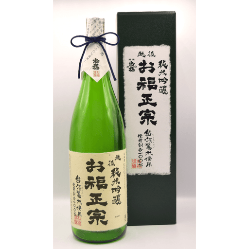 お福正宗　純米吟醸　越淡麗米使用　1800ml - ROJI日本橋 ONLINE STORE
