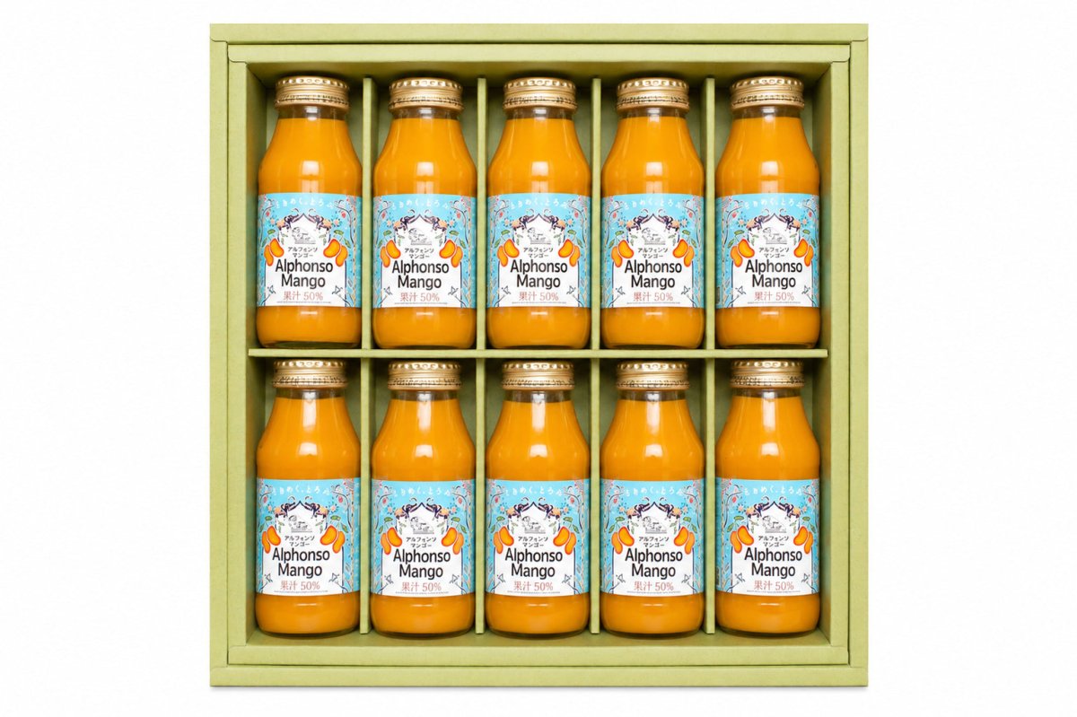 【送料込み】【千葉県】印度料理シタール　インド産アルフォンソマンゴードリンク180ml×10本 - ROJI日本橋 ONLINE STORE