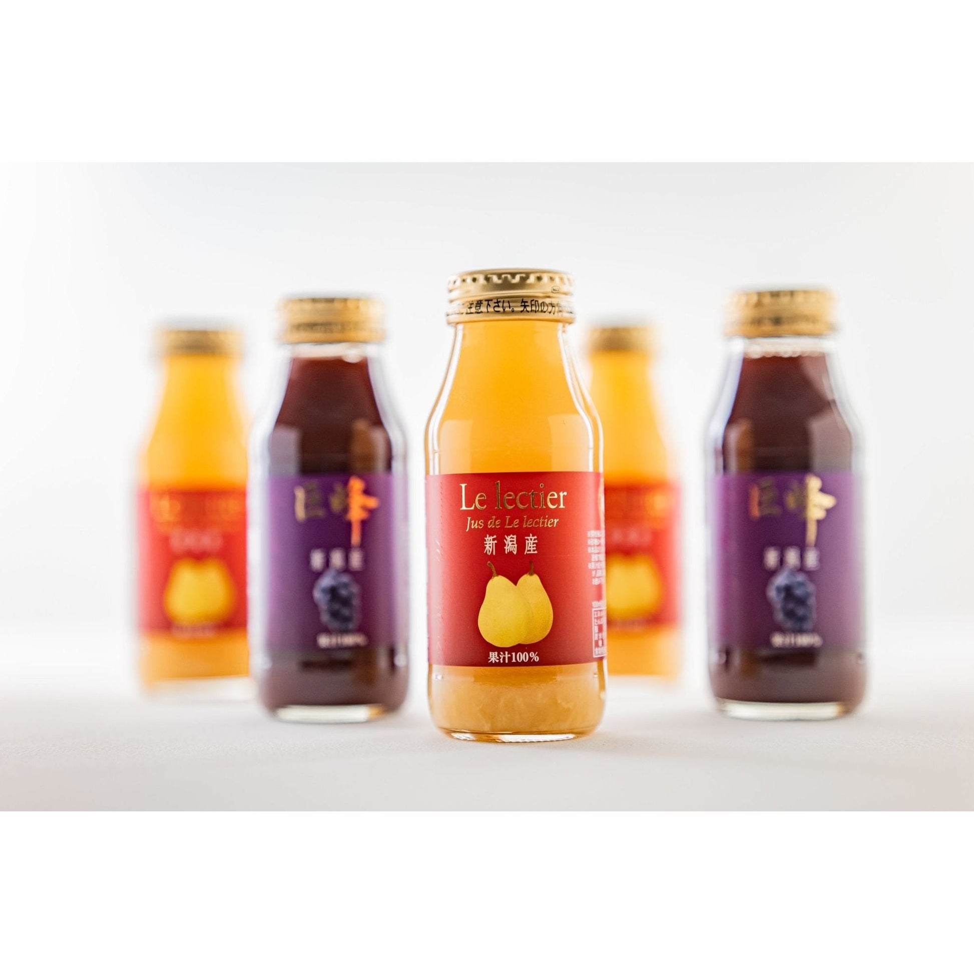 【送料込み】【新潟県】ルレクチェと巨峰ジュース180ml×5本ギフト - ROJI日本橋 ONLINE STORE