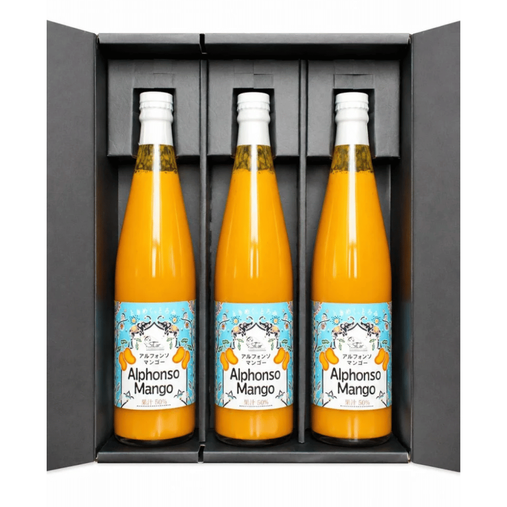 【送料込み】【千葉県】印度料理シタール　インド産アルフォンソマンゴードリンク500ml×3本
