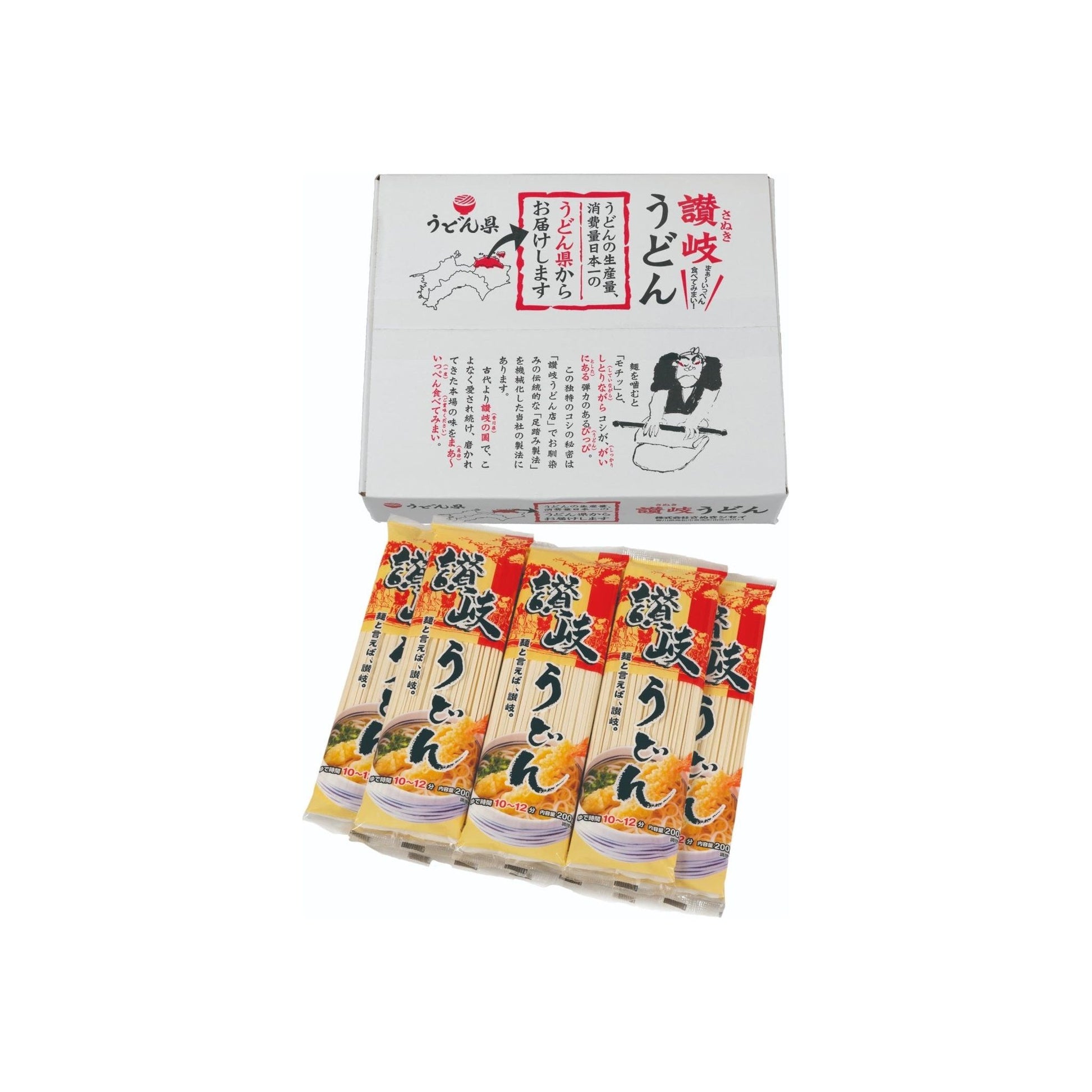【送料込み】【香川県】さぬきシセイ 讃岐うどん 200ｇ×10 - ROJI日本橋 ONLINE STORE