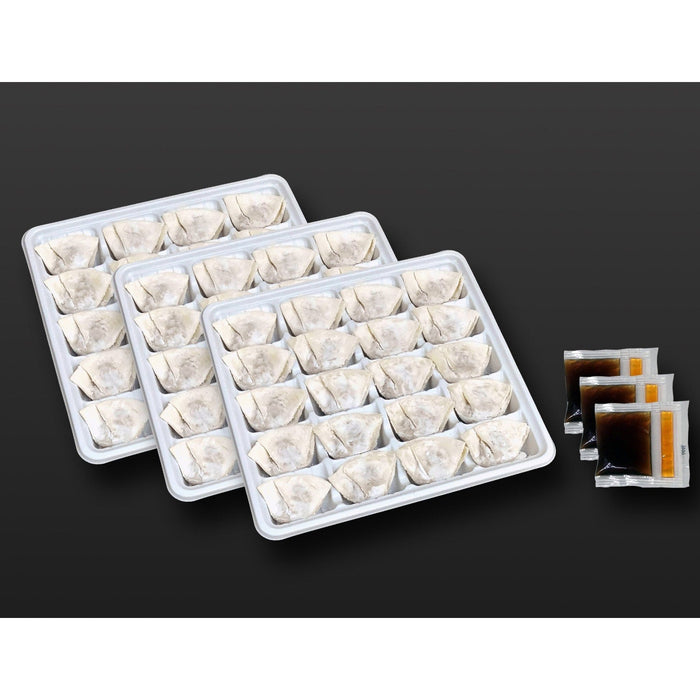 【送料込み】【兵庫県】黒豚一口餃子3トレ-セット　60個 - ROJI日本橋 ONLINE STORE