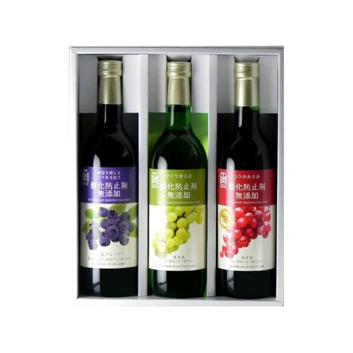 はこだて 酸化防止剤無添加 3本セット - ROJI日本橋 ONLINE STORE