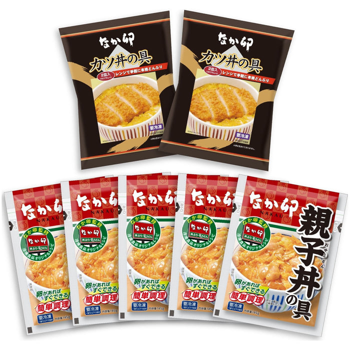 【送料込み】なか卯 カツ丼の具300g×2・親子丼の具145g×5 セット - ROJI日本橋 ONLINE STORE