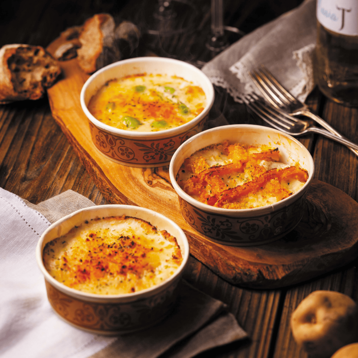 【送料込み】【北海道】オホーツクグラタン3種6個（帆立、鮭とじゃがいも、牡蠣） - ROJI日本橋 ONLINE STORE