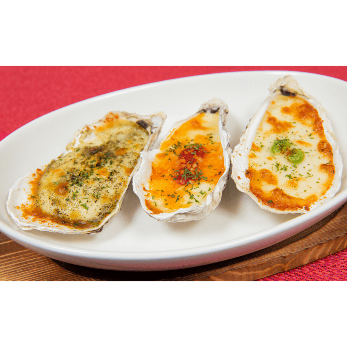 【送料込み】【北海道】サロマ湖産 牡蠣グラタン3種6個（プレーン・バジル・トマト） - ROJI日本橋 ONLINE STORE